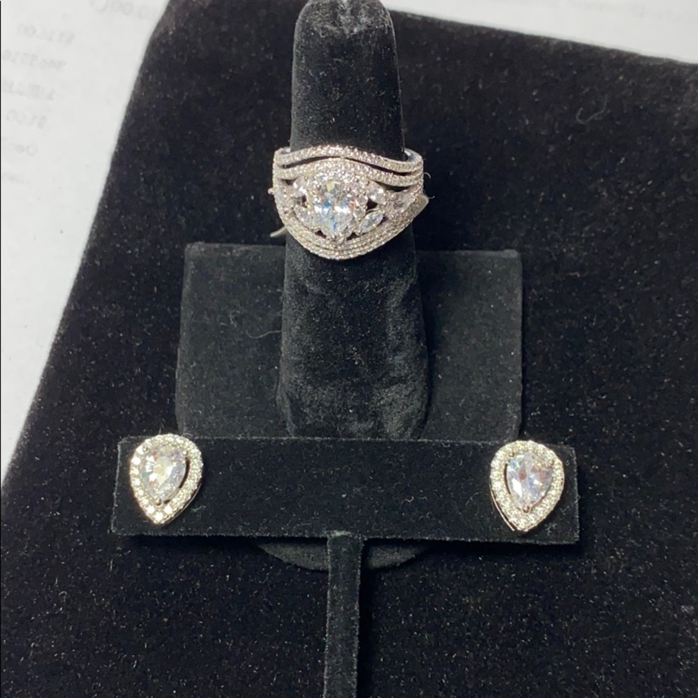Bella Luce 10.00ctw White Diamond Simulant - Picture 7 of 11